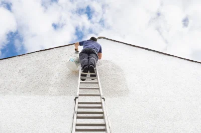 Peinture extérieure à Alièze — façades et ravalement